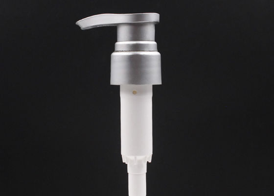 Zilveren Fles 33mm Plastic Lotionpomp