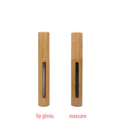 7ml van de de Flessenmake-up van het mascarabamboe Kosmetische de Mascarabuis met Wimperborstel