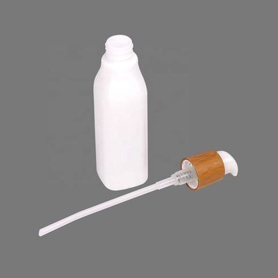 150g vierkant OPAL Glass Serum Bottles With-van de het Gezichtszorg van de Bamboeroom de Kruikschoonheidsmiddel
