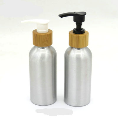 80 120 250 300ml-van de het Bamboelotion van de Aluminium Kosmetische Fles de Pompcontainers