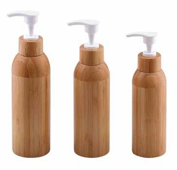 Lege van het Bamboe Kosmetische Containers van de Lotionpomp de Lotionflessen Binnen Plastic 120ml