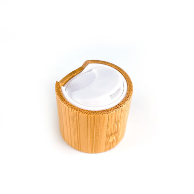 sluitingen van 20/410 de natuurlijke hoogste GLB het bamboe houten fles van de bamboe verpakkende schijf