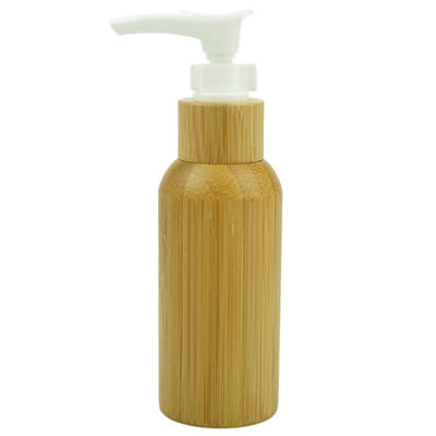 Lege van het Bamboe Kosmetische Containers van de Lotionpomp de Lotionflessen Binnen Plastic 120ml