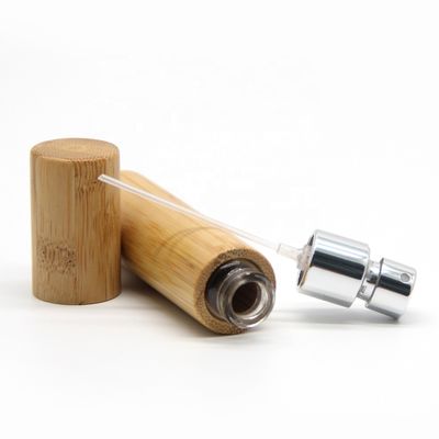 Van het de Beuk het Houten Deksel van de fabrieksverkoop van het ParfumKroonkurk Lege Glas met Spuitbuspomp