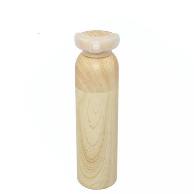 Van het de flessenbamboe van de nieuw product de plastic kosmetische pomp fles zonder lucht 15ml 30ml 40ml 50ml