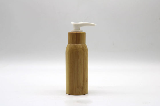 Lege van het Bamboe Kosmetische Containers van de Lotionpomp de Lotionflessen Binnen Plastic 120ml