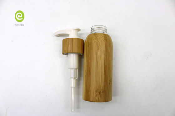 Lege van het Bamboe Kosmetische Containers van de Lotionpomp de Lotionflessen Binnen Plastic 120ml