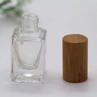 het vierkante Bamboe GLB van de Nagellakfles maakt omhoog tot Kosmetische Glasfles Lege Fles