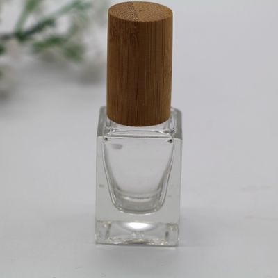 het vierkante Bamboe GLB van de Nagellakfles maakt omhoog tot Kosmetische Glasfles Lege Fles