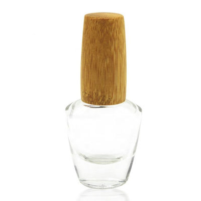 In het groot het Glasfles van 5ml 15ml 20ml met het Nagellakfles van het Bamboedeksel