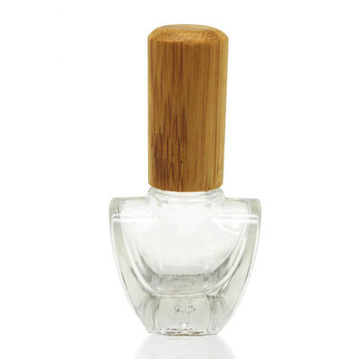 In het groot het Glasfles van 5ml 15ml 20ml met het Nagellakfles van het Bamboedeksel