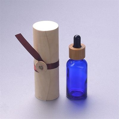 18/410 Lege Fles van de Glasetherische olie met de Persoonlijke verzorging van het Bamboedruppelbuisje GLB