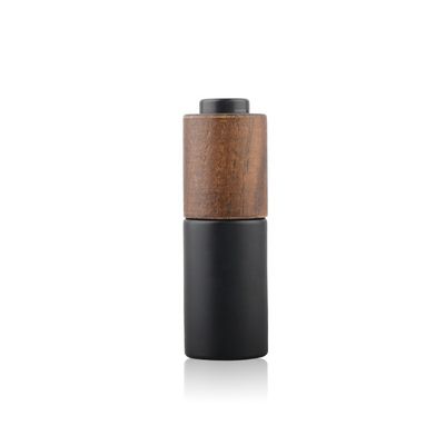 Nieuw Ontwikkeld Houten Bamboe GLB om Donkere Violet Glass Bottle met lotionpomp