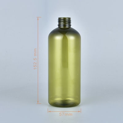 Hete verkopende 300ml-de shampoofles van de HUISDIEREN amber groene lotion met bamboe GLB