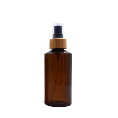 200ml biologisch afbreekbare amber plastic verpakkende de nevelfles van de watermist met bamboe