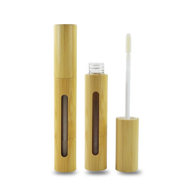 De lege lip van het eco vriendschappelijke 6ml bamboe polijst lippenstiftbuis voor kosmetische Container