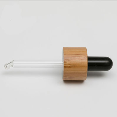 Het in het groot 18mm deksel GLB van het bamboedruppelbuisje voor het Druppelbuisje GLB van de etherische oliefles