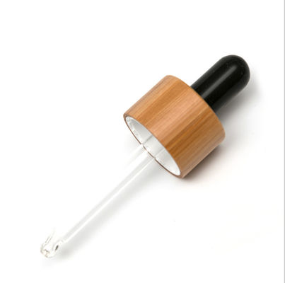 Het in het groot 18mm deksel GLB van het bamboedruppelbuisje voor het Druppelbuisje GLB van de etherische oliefles