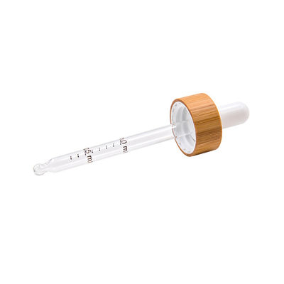 18mm van het druppelbuisjeglb eco van de glasfles flessen van de het bamboeetherische olie de vriendschappelijke houten