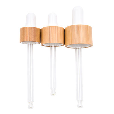 18mm van het druppelbuisjeglb eco van de glasfles flessen van de het bamboeetherische olie de vriendschappelijke houten