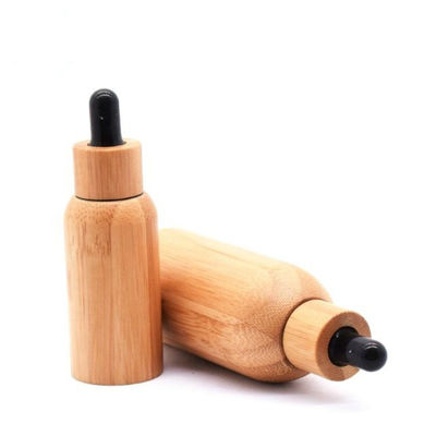 22/400 Fles van de Glasetherische olie met de Flessen Vloeibare fles van de Bamboetint