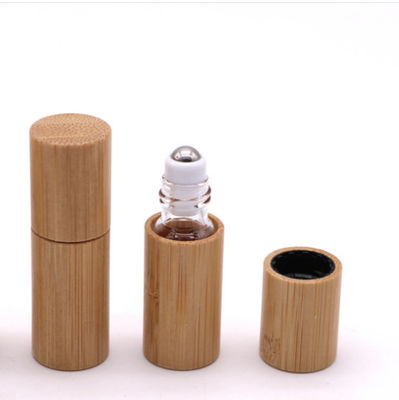 15ml het Bamboebroodje van de etherische oliefles op Flessenglas met Natuurlijk Bamboe GLB