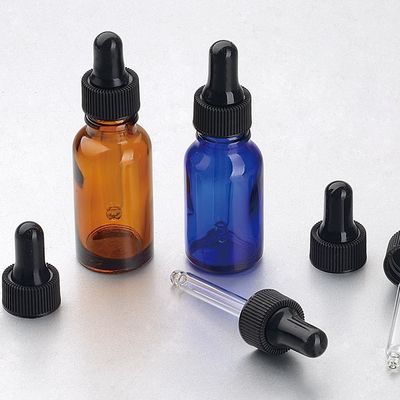 18/410 Lege Fles van de Glasetherische olie met de Persoonlijke verzorging van het Bamboedruppelbuisje GLB